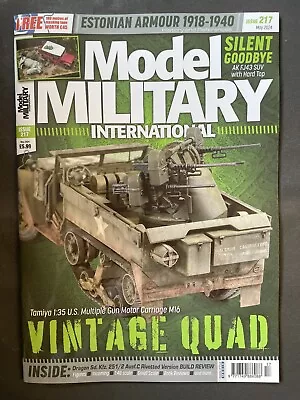 Model Military International Magazine Issue 217 • $13.68