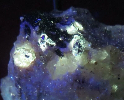 $60 • Buy FLUORESCENT : POWELLITE PSEUDOMORPH AFTER MOLYBDENITE - LYME , New Hampshire