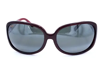 Maui Jim Rainbow Falls MJ225-04 Women's Sunglasses Brown Red Gray Lens JAPAN • $149.98