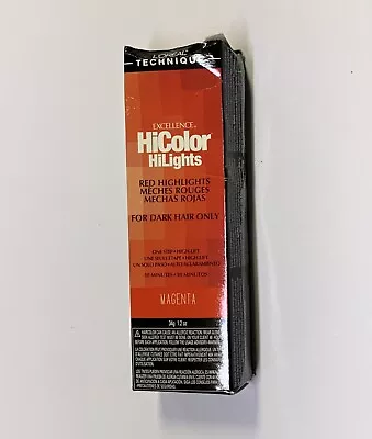 L'Oreal Excellence HiColor  HiLights  MAGENTA ( Damaged Box) 1.2 Oz • $8.49