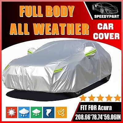 For Acura Full Car Cover All Weather Waterproof Dust UV Resistant Protection • $35.99