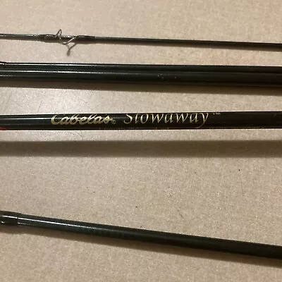 CABELA'S STOWAWAY 5 Pc Fly Fishing Rod 7' 6  Wt 4 • $34.99