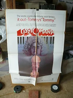 LISZTOMANIA Orig 1-sh / Movie Poster (Ken Russell Roger Daltrey Ringo Starr) • £24.11