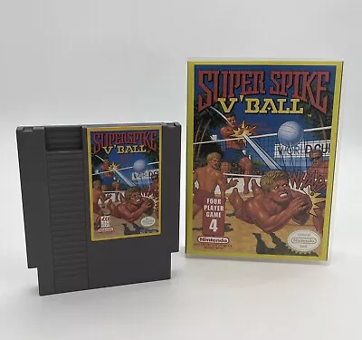 Super Spike V'Ball (Nintendo Entertainment System) NES With Collectors Case Box • $8.99