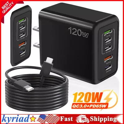 For Motorola Razr 40 Ultra Razr 40 120W USB-C PD Fast Wall Charger Type C Cable  • $15.59