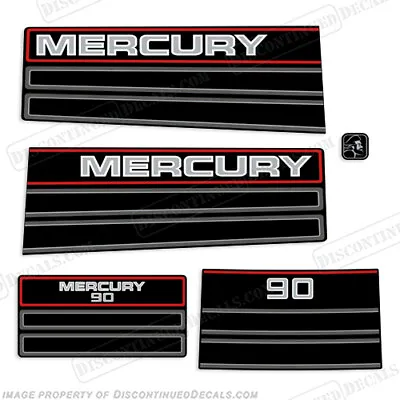 Fits Mercury 90hp Outboard Engine Decals 1994-1995 • $99.95