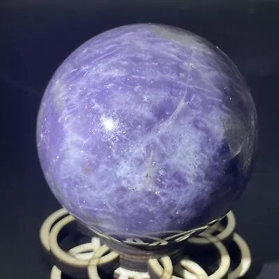 394g Natural Unicorn Lepidolite Quartz Ball Crystal Sphere Healing Reiki Collect • $41.85