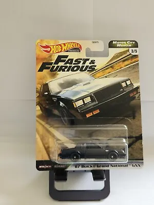 Hot Wheels Fast & Furious Motor City Muscle '87 Buick Grand National GNX N70 • $9.87