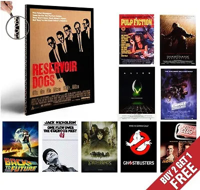 £4.49 • Buy CLASSIC MOVIES Poster Options A4 80s 90s Film Home Wall Art Print Valentines Day