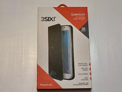3SIXT Slim Folio Case For Samsung Galaxy S6 Edge+ Cover Hard Case • $9.95