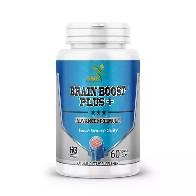 Brain Boost Supplement Pills Better Mental Focus Memory Concentration Energy • $11.03