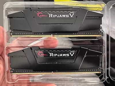 G.SKILL Ripjaws V Series PC RAM DDR4 3200 (2x8GB For 16GB Total) • $35