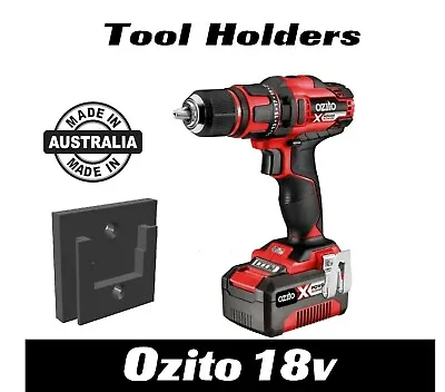 $5.48 • Buy Ozito 18V Tool Skin Wall Mount - Holder Battery Bracket Storage 2023 Version
