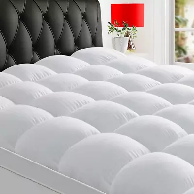 Full Size Mattress Topper For Back Pain Extra Thick Cooling Mattress Pad Cover • $83.99