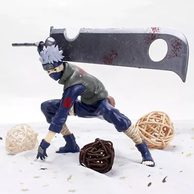 NWOB Hatake Kakashi With Zabuza Sword Figurine 15cm • $31.45