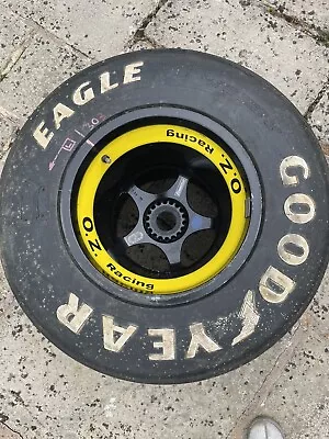 1992 F1 Benetton Goodyear Left Hand Rear Tyre On Rim • £128