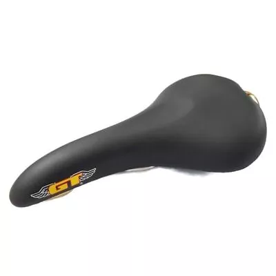 Vintage Retro GT Saddle Bmx Haro Skyway BLACK&GOLD REDLINES UNIVERSAL • $79.33