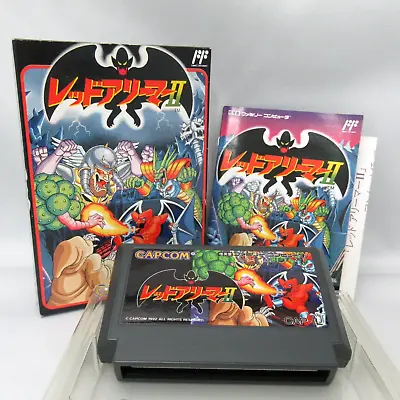 Red Arremer II (Gargoyle's Quest II) With Box And Manual [Famicom Japanese Ver.] • $119.99