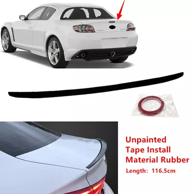 116cm Fit For Mazda RX-8 RX 8 04-11 Universal Trim Car Rear Trunk Spoiler Wing • $31.99