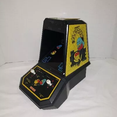 Coleco Midway Pac-Man Mini Tabletop Arcade Game Very Good Working Condition • $57.49