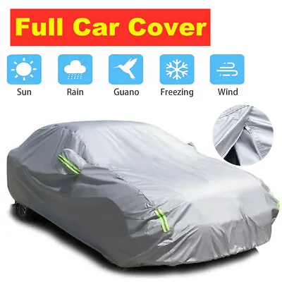 Car Cover Waterproof Outdoor UV Rain Snow Protection Full Coverage • $30.99