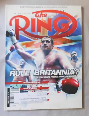 $10 • Buy David Price Tyson Fury Davis Haye September 2012 THE RING Boxing Magazine EX