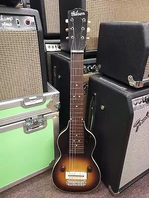 Vintage 1937 Gibson EH-100 Lap Steel Guitar • $1099
