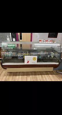 £1035 • Buy Commercial Display Fridge (2m) Glass Chiller Serve Over Counter Blizzard