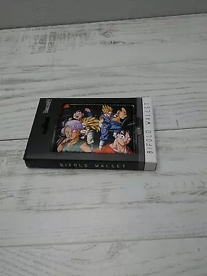 Dragon Ball Z Characters Wallet Bifold DBZ Dragonball Z Goku Trunks Anime. Nib • $15.24