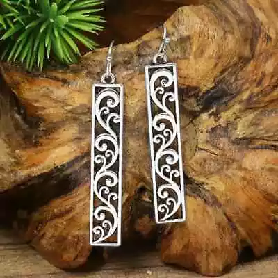 Fashion Earrings Antique Silver Design Dangle / Drop • $2.99