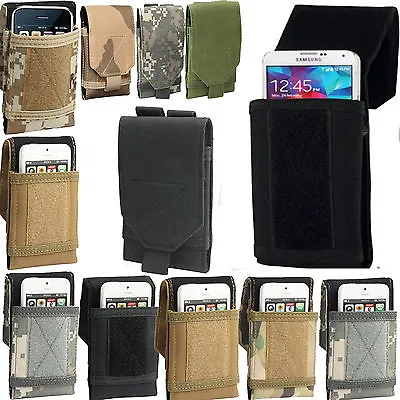 Sports Army Camou-Belt Pouch Case Cover Holder Holster For Various Phone Models • £5.89