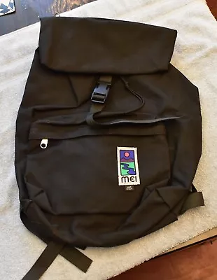 Vintage MEI Chateau Black Backpack Daypack Travel Bag Made In USA New With Tags! • $119.99