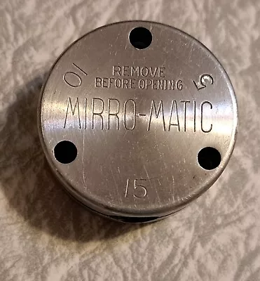VINTAGE Mirro-Matic Pressure Cooker Jiggler 5-10-15 PSI Weight  • $7.99