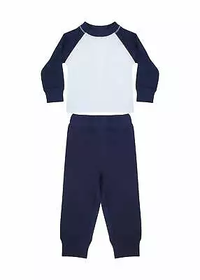 £9.99 • Buy Plain Children's Baby Pyjamas Set Pjs Kids Girls Boys Sets