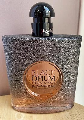 Ysl Black Opium Floral Shock 90ml Eau De Parfum EDP Yves Saint Laurent Genuine • £60