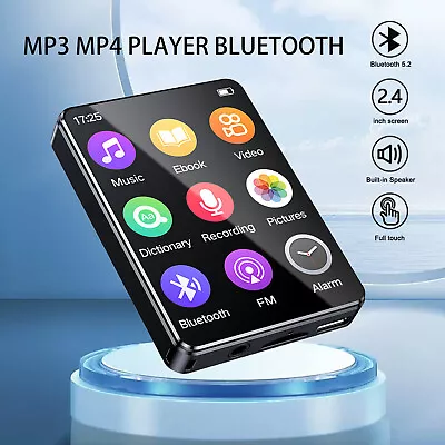 2.4  Touch Screen MP3 MP4 Player Lossless Sound HIFI Music FM Radio Portable XCg • $26.69