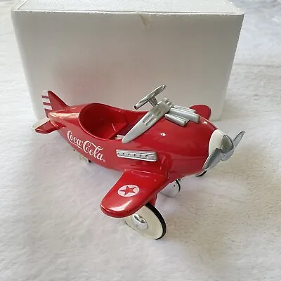 Vintage COCA COLA 1:3 Scale RED COKE PEDAL PLANE Diecast Pedal Vehicle Xonex • $30