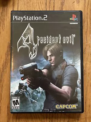 Resident Evil 4 PlayStation 2 PS2 Complete CIB Black Label Tested • $11.99