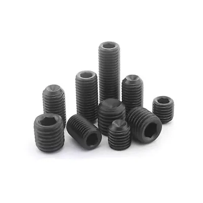 Unf Cup Point Grub Screws Hex Socket Set Screw 1/2-13 2#-10# Carbon Steel • £1.99