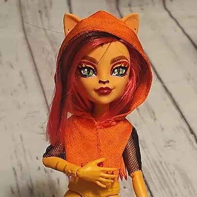 Monster High G3 Neon Frights Toralei Orange Hoodie Only Mattel 2023 • $4.99