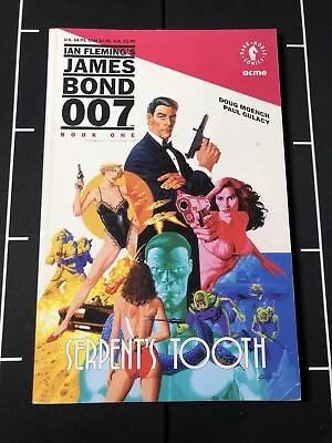 Dark Horse James Bond 007 Book One 1 Serpent's Tooth TPB July 1992 • $0.99