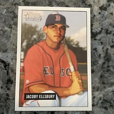 JACOBY ELLSBURY 2005 Bowman Heritage #337 1st Year Image Variation SP Rookie♨️i • $12.99