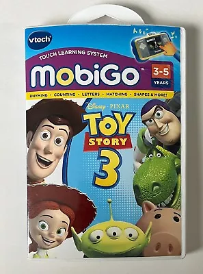 Toy Story 3 Learning Game Cartridge & Case - Mobigo Vtech - Ages 3 - 5 • $10.97