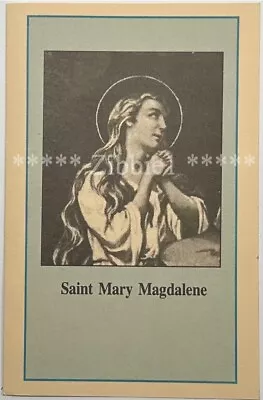 St. Mary Magdalene Vintage Holy Devotional Prayer Card. • $5.50