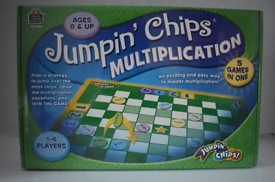 Jumpin’ Chips MULTIPLICATION.  5 Games In One!  (NEW) • $14.99