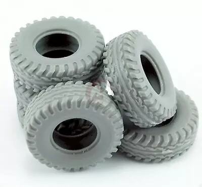 MP Originals 1/48 Spare Tires For HMMWV Humvee Hummer (6 Pc) (for Tamiya) A48007 • $14.95