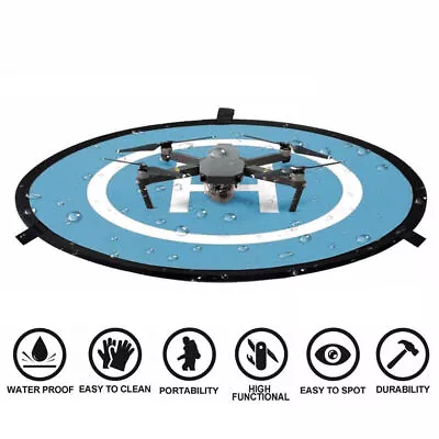 $17.48 • Buy Heavy Duty Foldable Landing Pad Glow Parking Apron For DJI Mavic Mini RC Drone