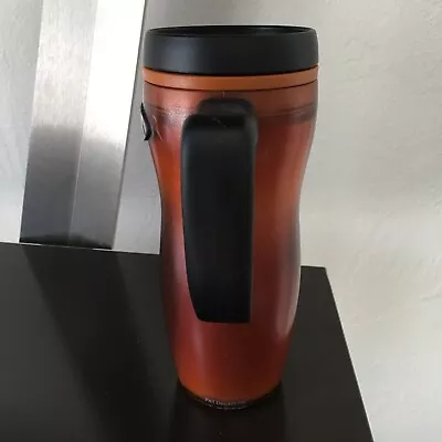 Vintage Starbucks Barista Release Very Rare Red Rust Travel Mug Y2K / 2000 NEW • $39