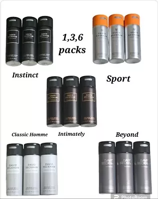 David Beckham Deodorants Bodyspray  Instinct Sport LynxfcukTed Bakeradidas • £8.95