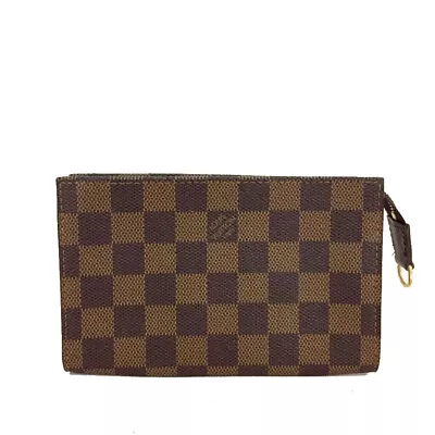 Louis Vuitton Damier Cosmetics Pouch (Bucket Marais ) Purse/6Y0275 • £0.80